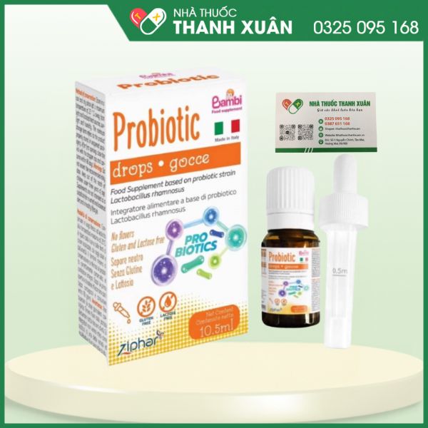 Bambi Probiotic giúp bổ sung lợi khuẩn cho cơ thể